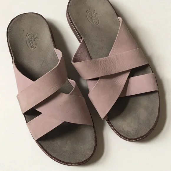 Chaco Wayfarer Slide - Mauve, size 8 - Picture 2 of 6